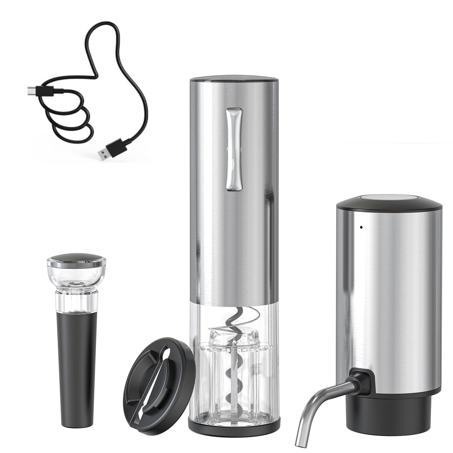 Electric Wine Decanter and Electric Wine Opener - Recharageable