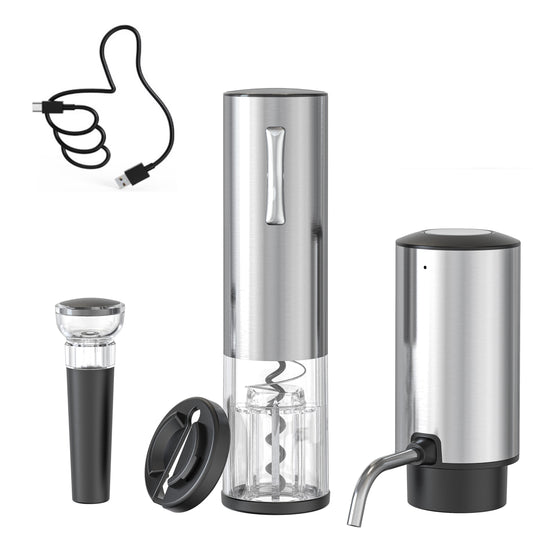 Electric Wine Decanter and Electric Wine Opener - Recharageable