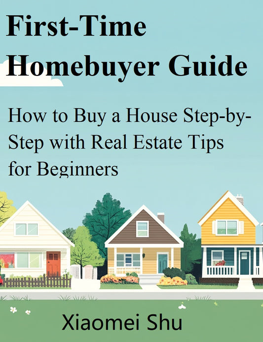 First-Time Homebuyer Guide: How to Buy a House Step-by-Step with Real Estate Tips for Beginners (Hard Cover)